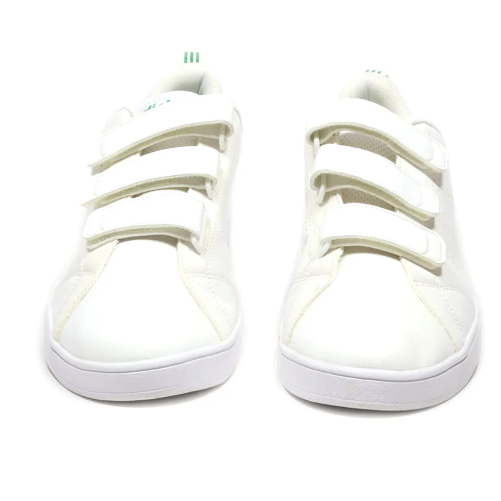 Adidas Vs Advantage Cl Cmf Low-Top Sneakers Canvas White Colour For Men
