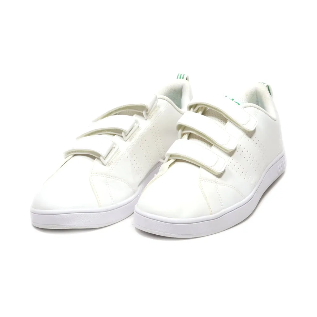 Adidas Vs Advantage Cl Cmf Low-Top Sneakers Canvas White Colour For Men