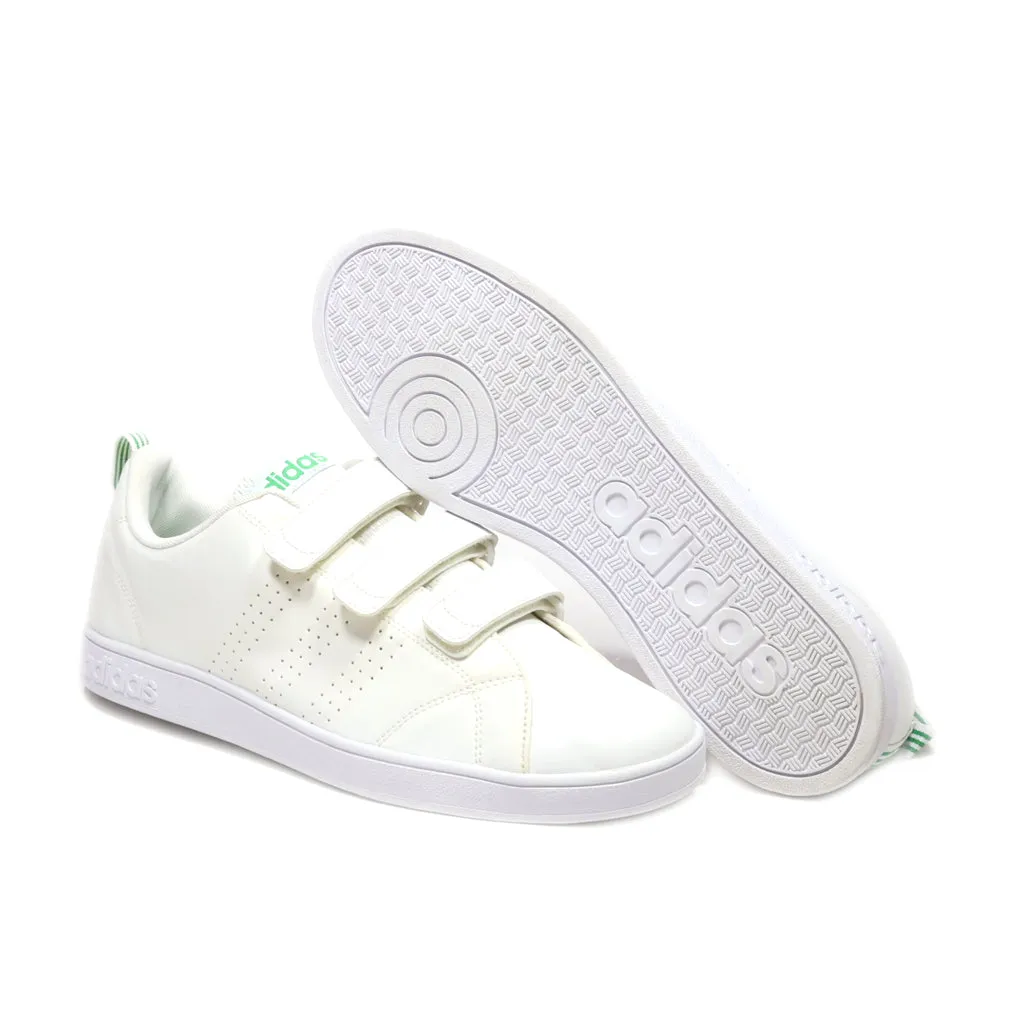 Adidas Vs Advantage Cl Cmf Low-Top Sneakers Canvas White Colour For Men