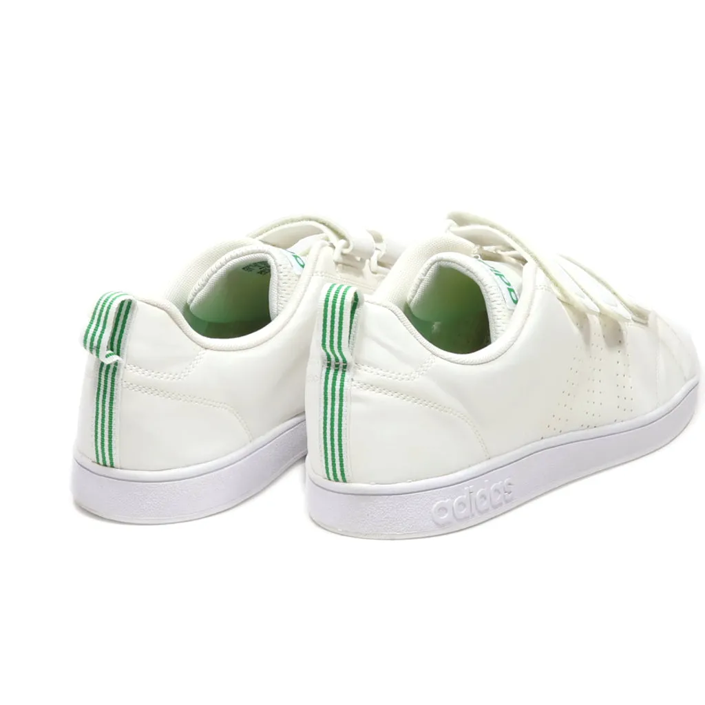 Adidas Vs Advantage Cl Cmf Low-Top Sneakers Canvas White Colour For Men