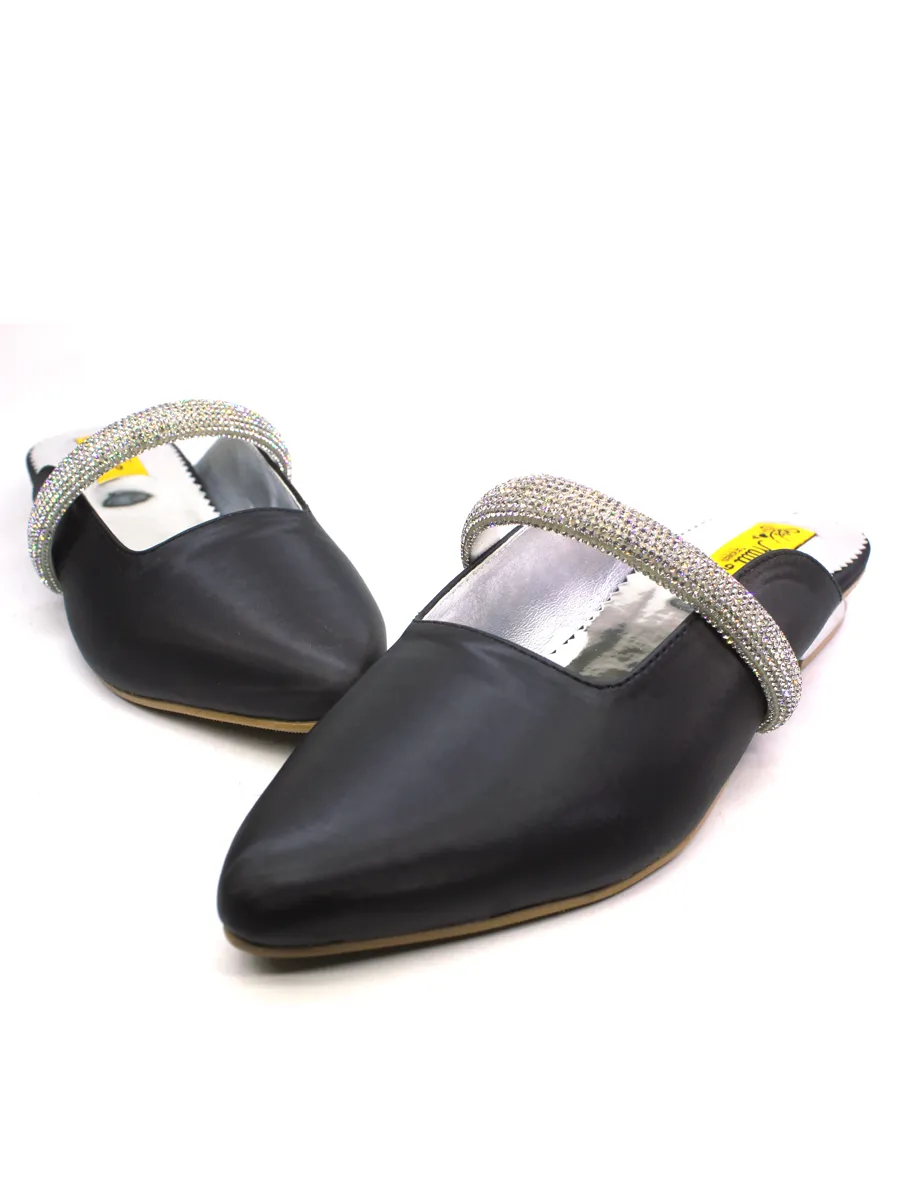 Black Casual Back Open