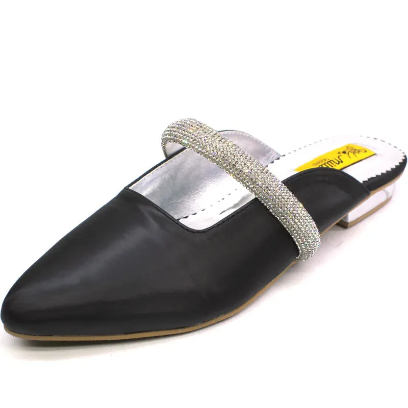 Black Casual Back Open