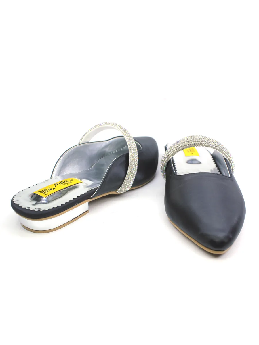 Black Casual Back Open