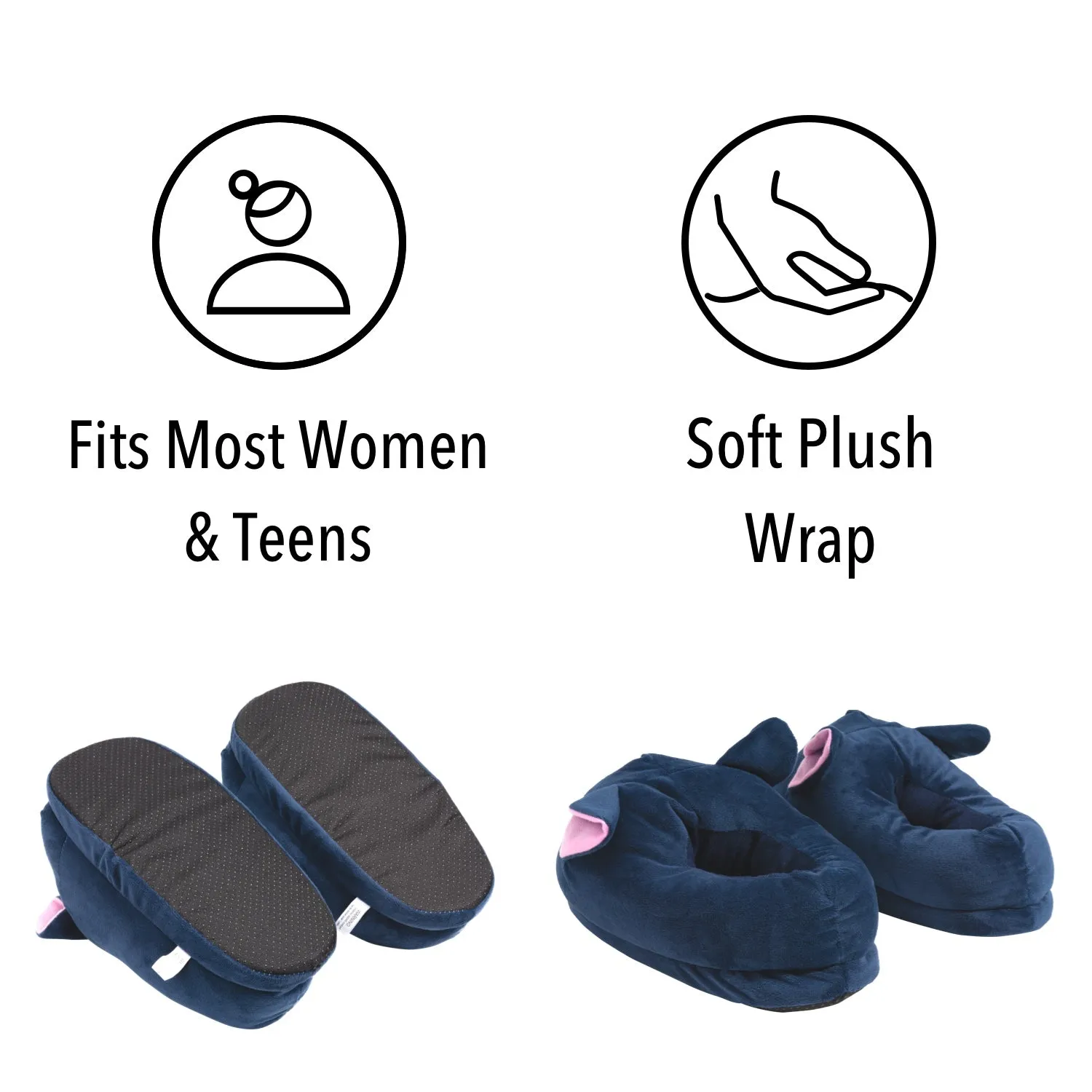 Cat Slippers - Women Moon Anime Luna Blue