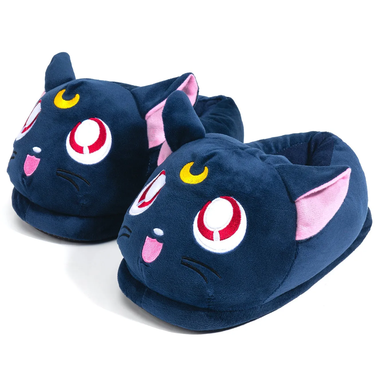Cat Slippers - Women Moon Anime Luna Blue