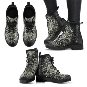 Chakra Mandala Women's Leather Boots