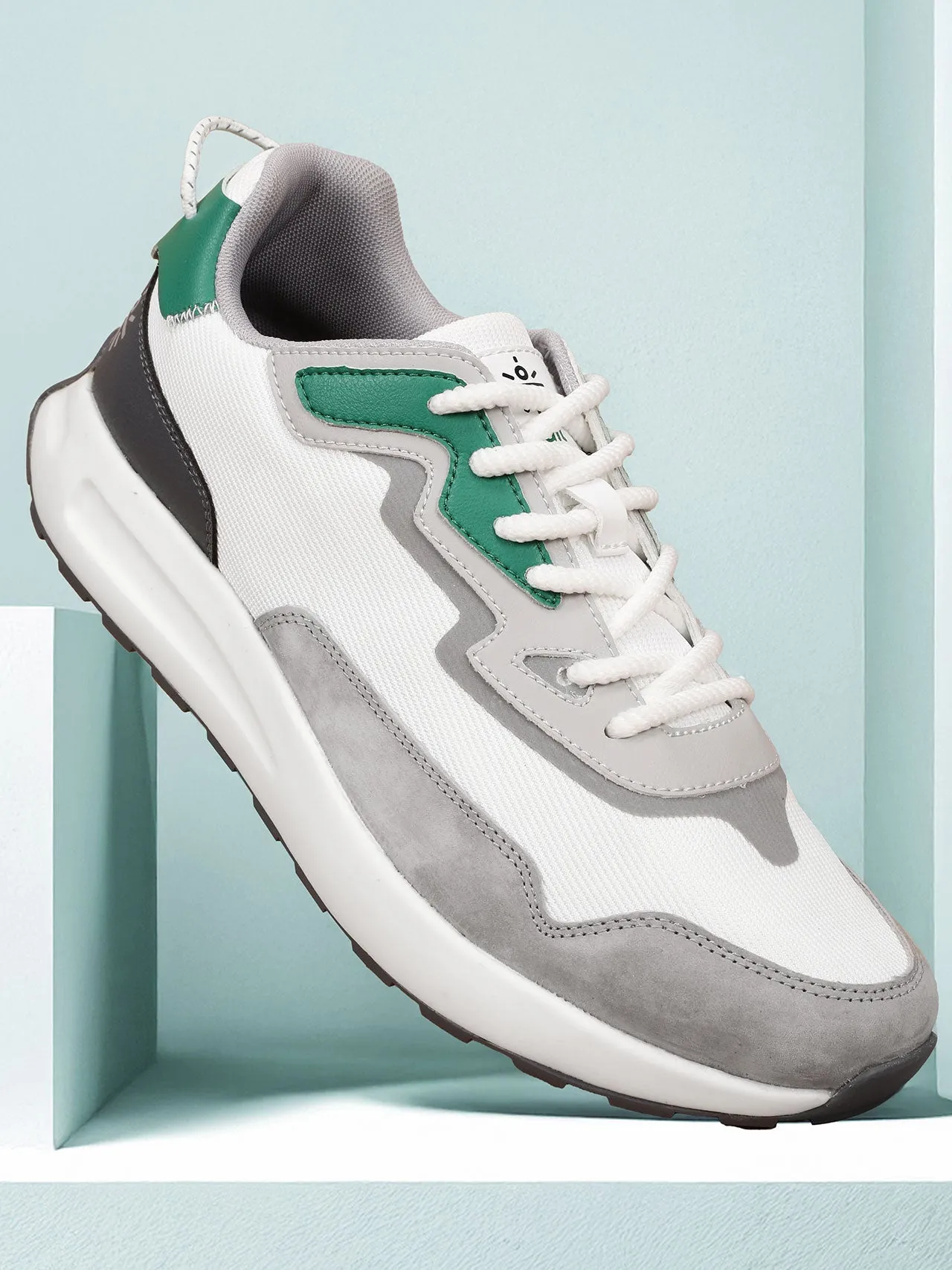 Cult Men's StarDust Sneaker Shoes - White/Green