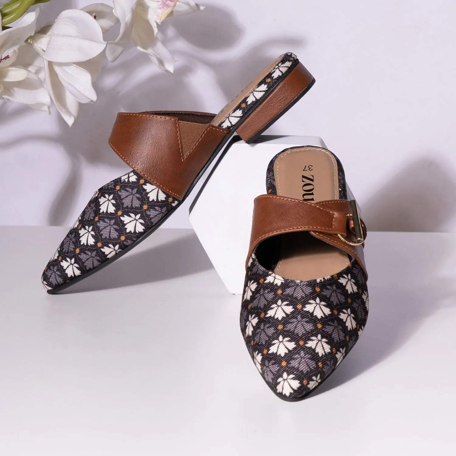 Deccan Bidri Office Pointed Mule