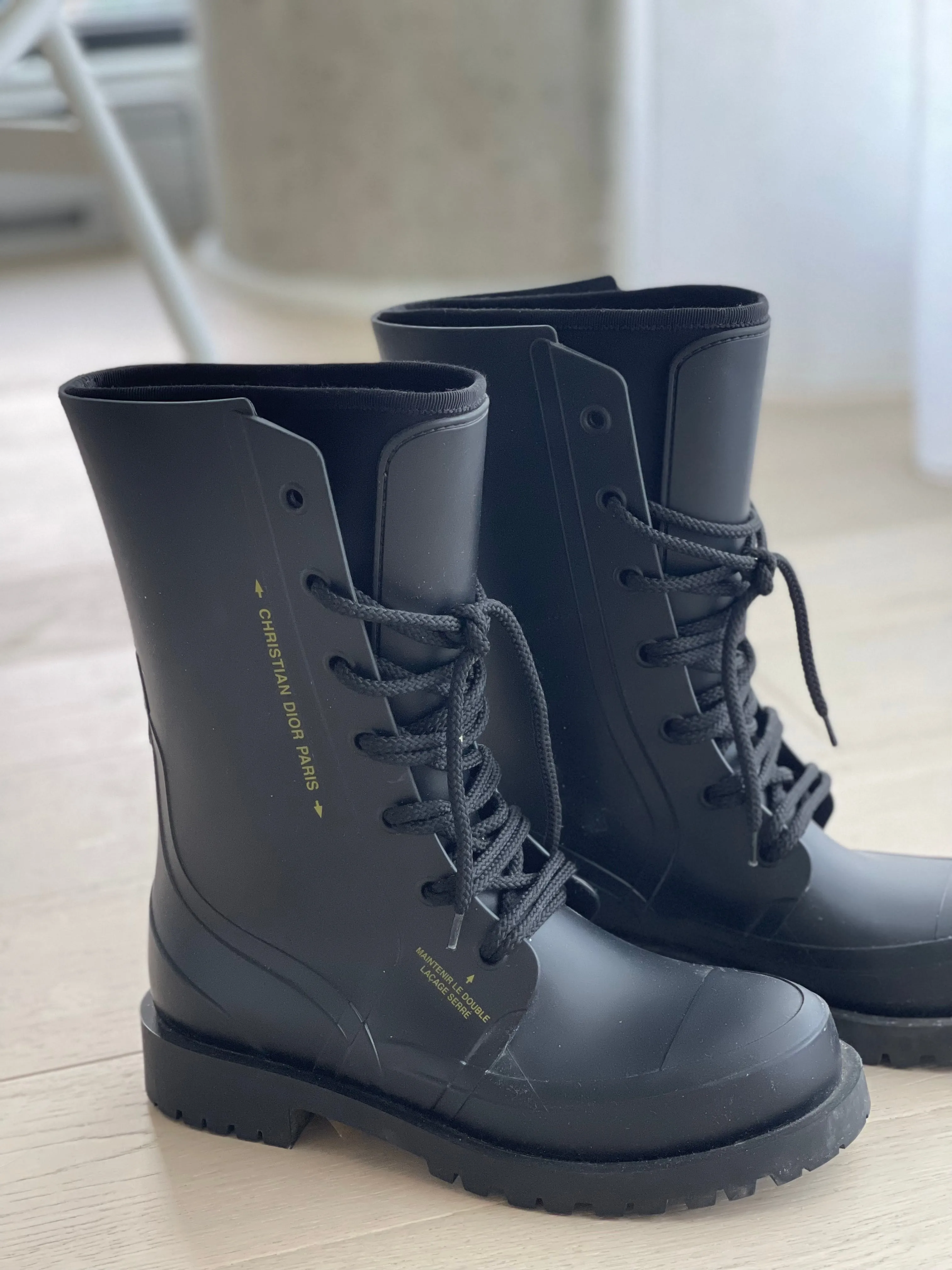 DiorCamp Rubber Rain Boots