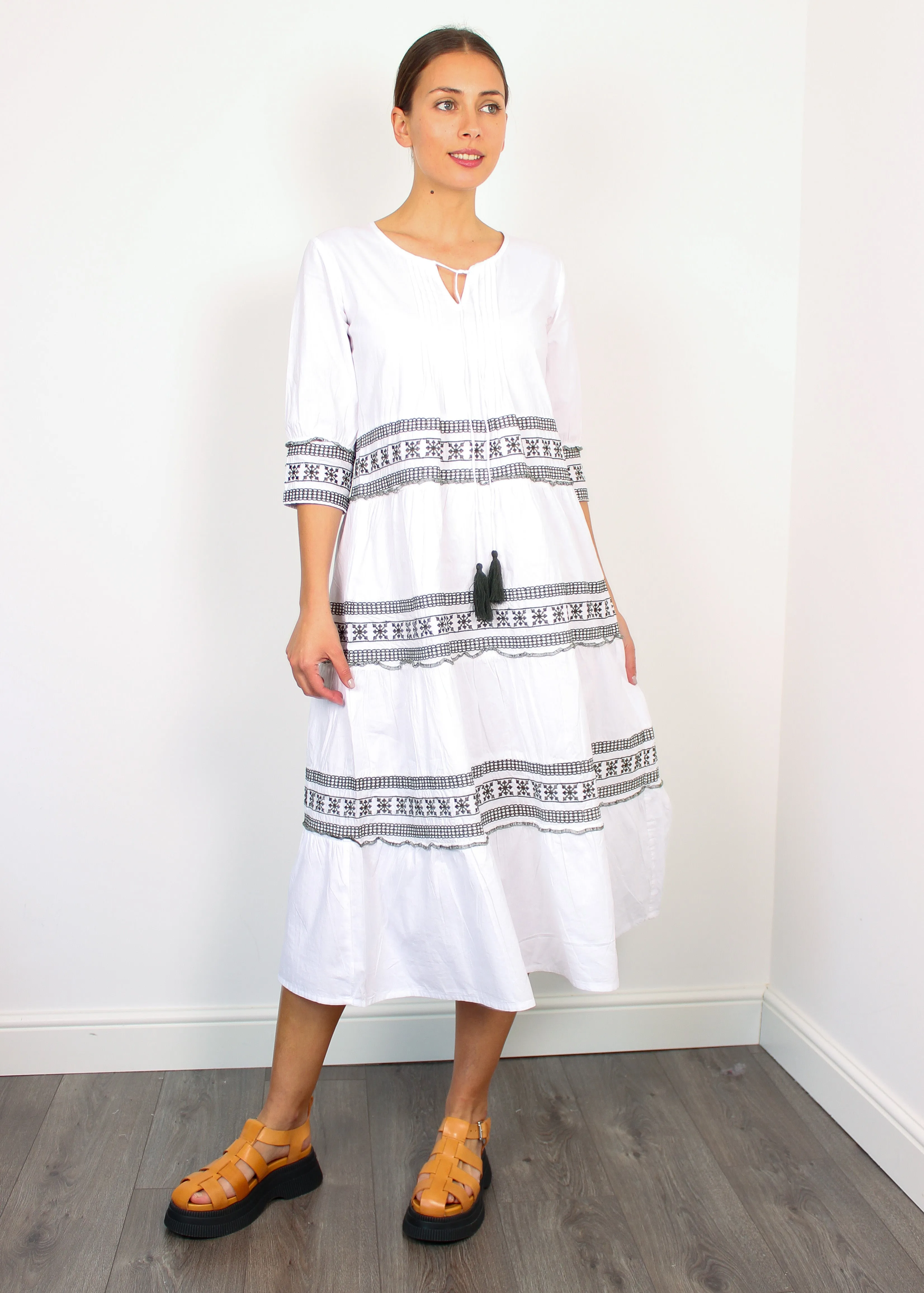 DREAM Gigi Dress in White