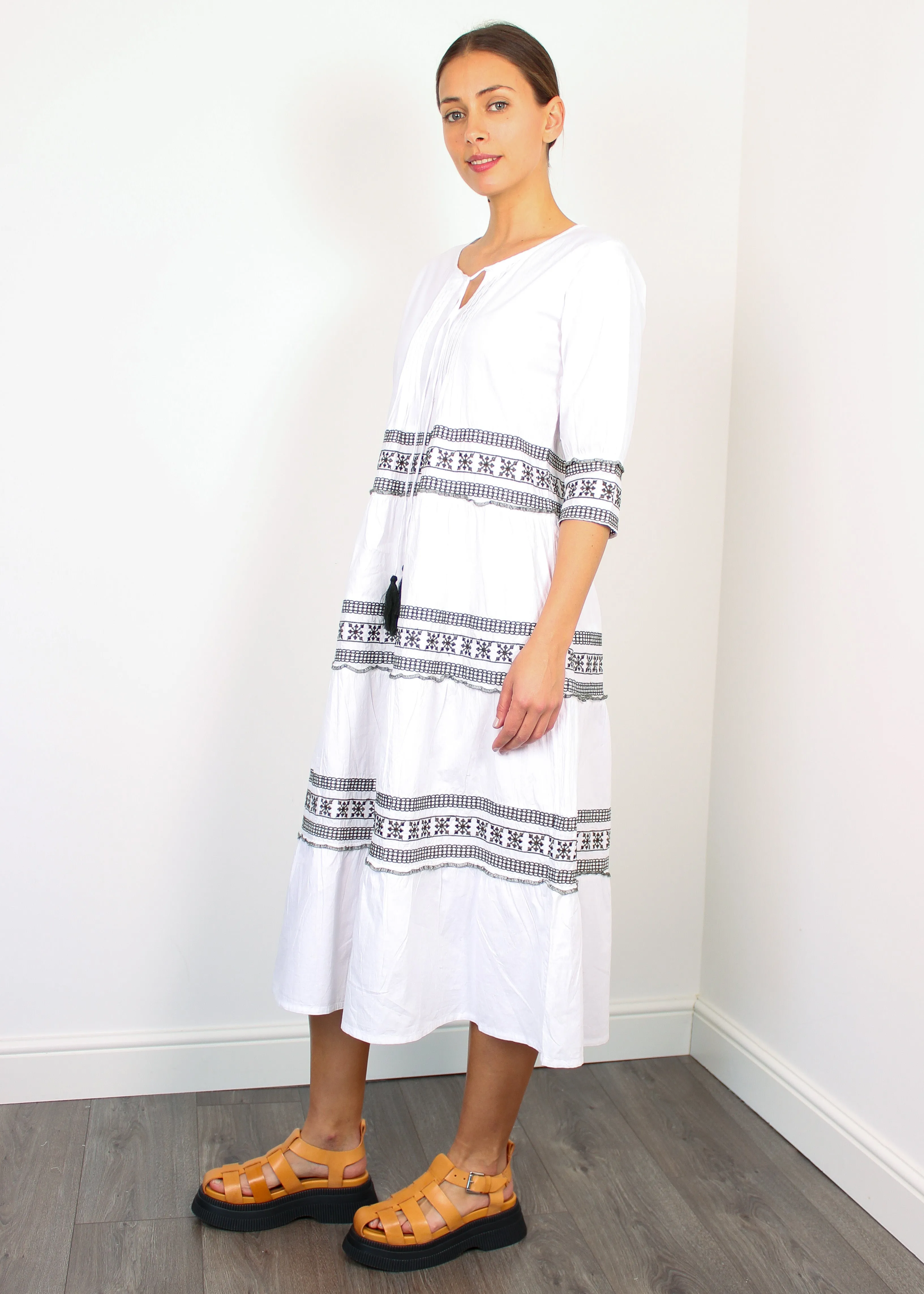 DREAM Gigi Dress in White