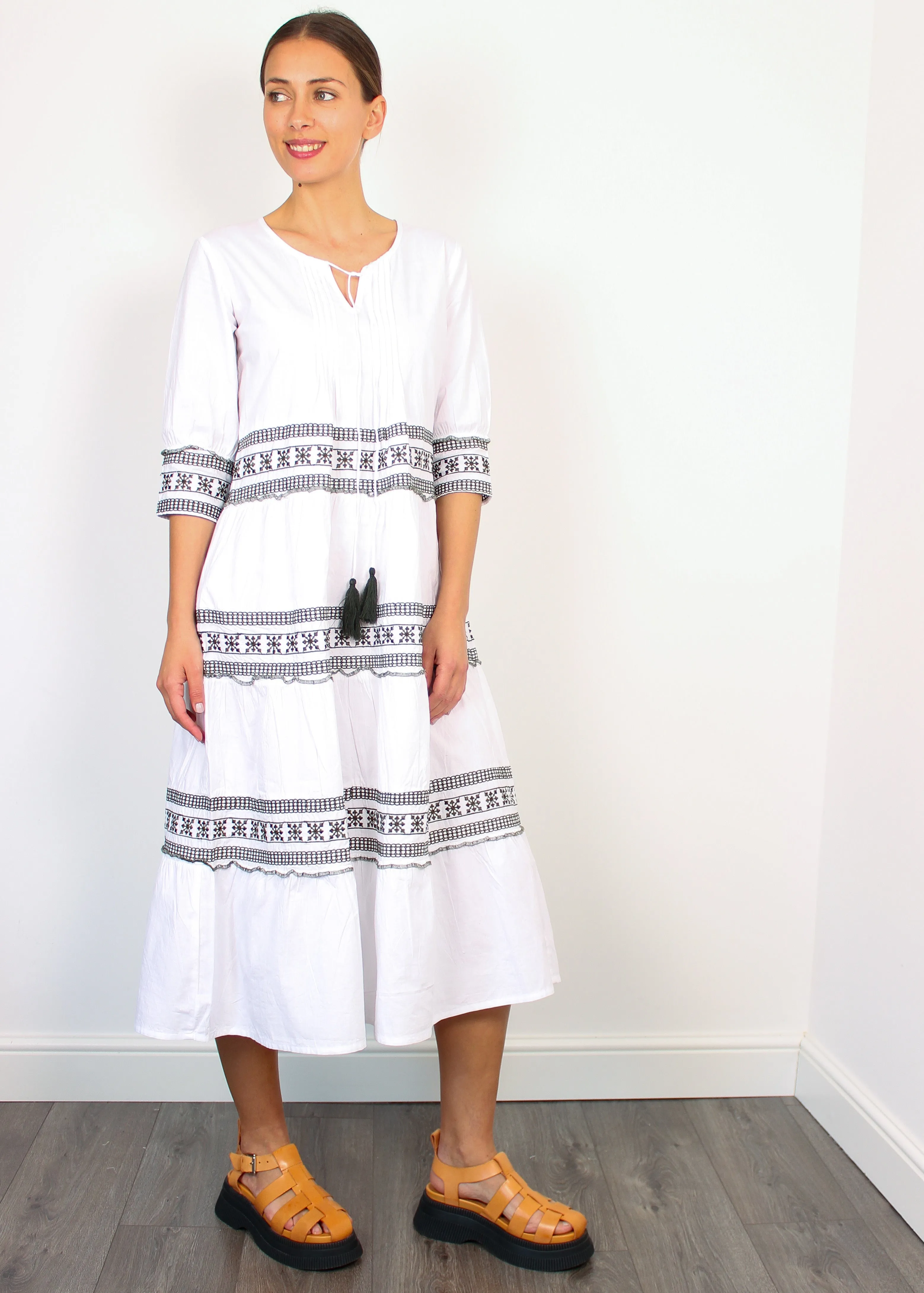 DREAM Gigi Dress in White