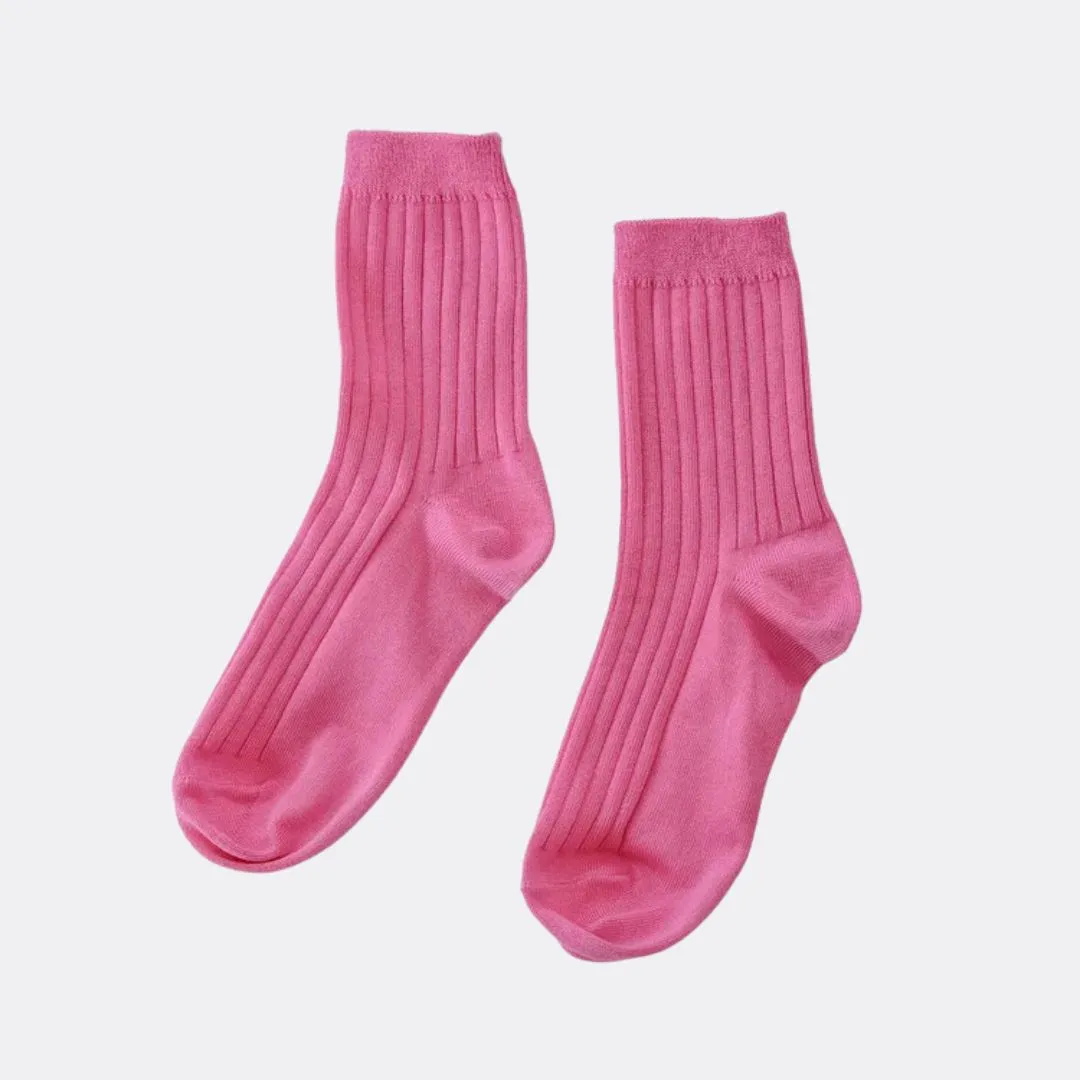 Her Socks (Bright Pink)