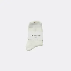 Her Socks (Classic White)