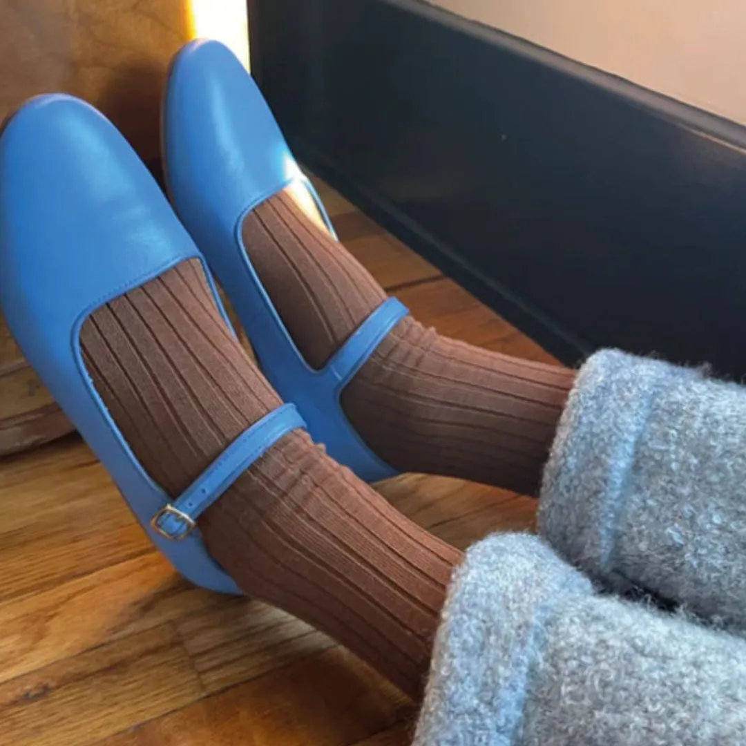 Her Socks (Coffee)
