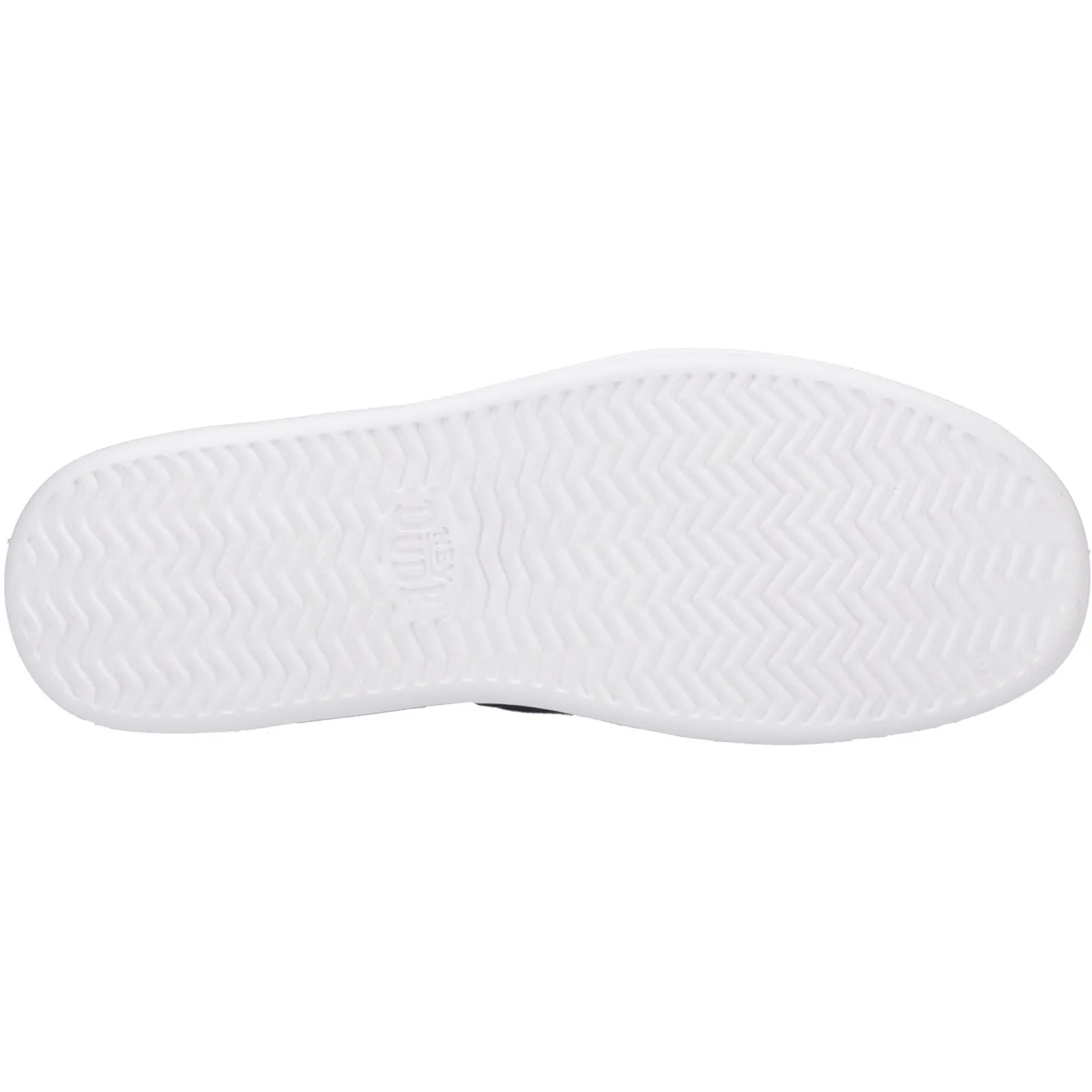 HEYDUDE Sunapee Canvas 100% Cotton Men's Navy/White Loafers