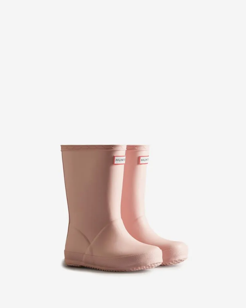 Hunter Kids LITTLE KIDS ORIGINAL FIRST CLASSIC BOOT AZALEA PINK