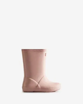 Hunter Kids LITTLE KIDS ORIGINAL FIRST CLASSIC BOOT AZALEA PINK