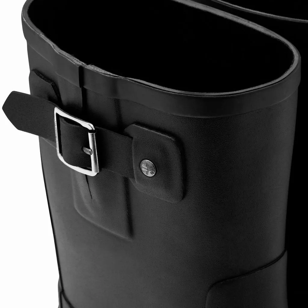 Hunter Original Rubber Biker Boot in Black