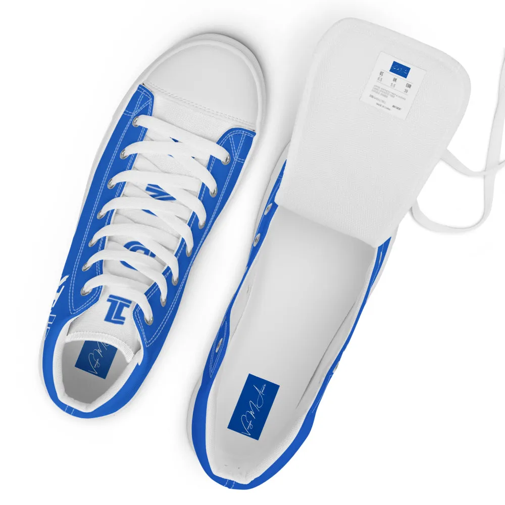 I'M THAT ZETA 1920 high top canvas shoes