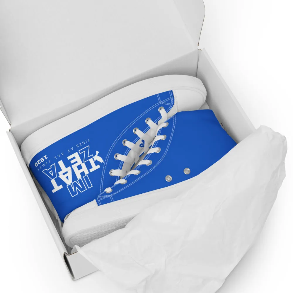 I'M THAT ZETA 1920 high top canvas shoes