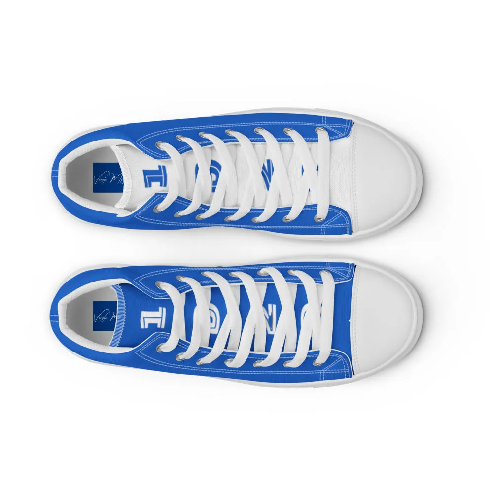 I'M THAT ZETA 1920 high top canvas shoes