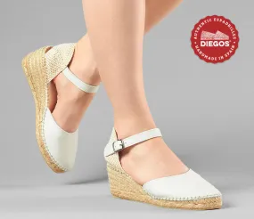 Ivory leather Carmen