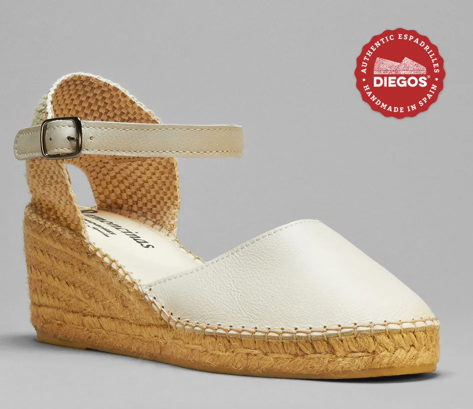 Ivory leather Carmen