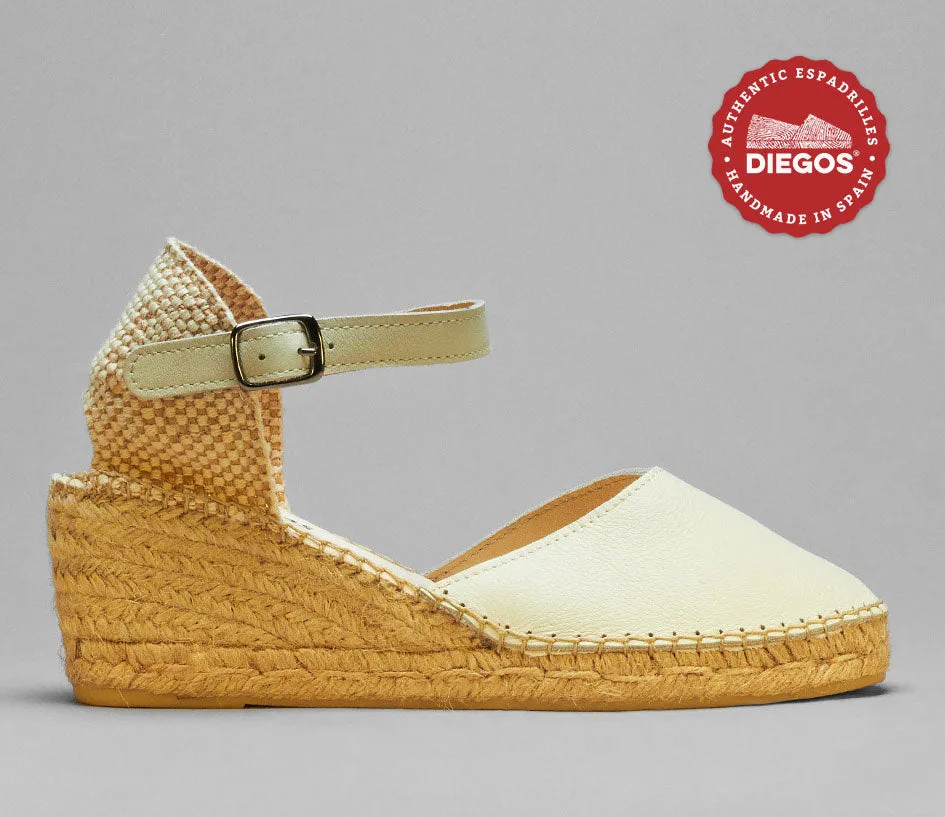 Ivory leather Carmen