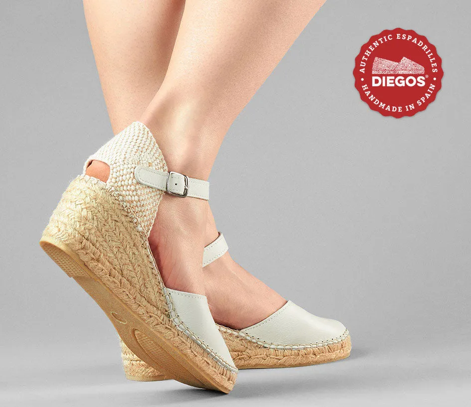 Ivory leather Carmen