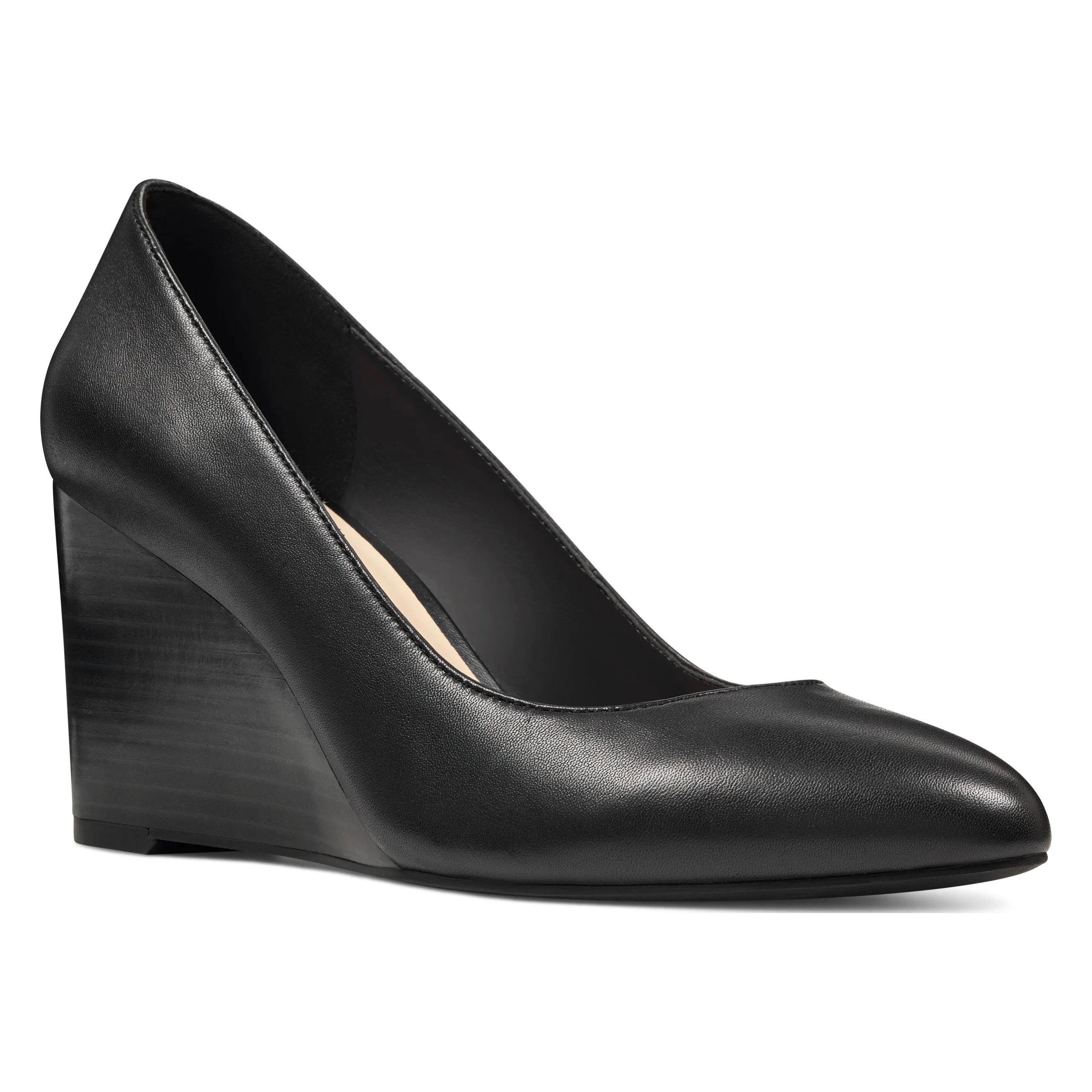 Jazzin Almond Toe Wedges