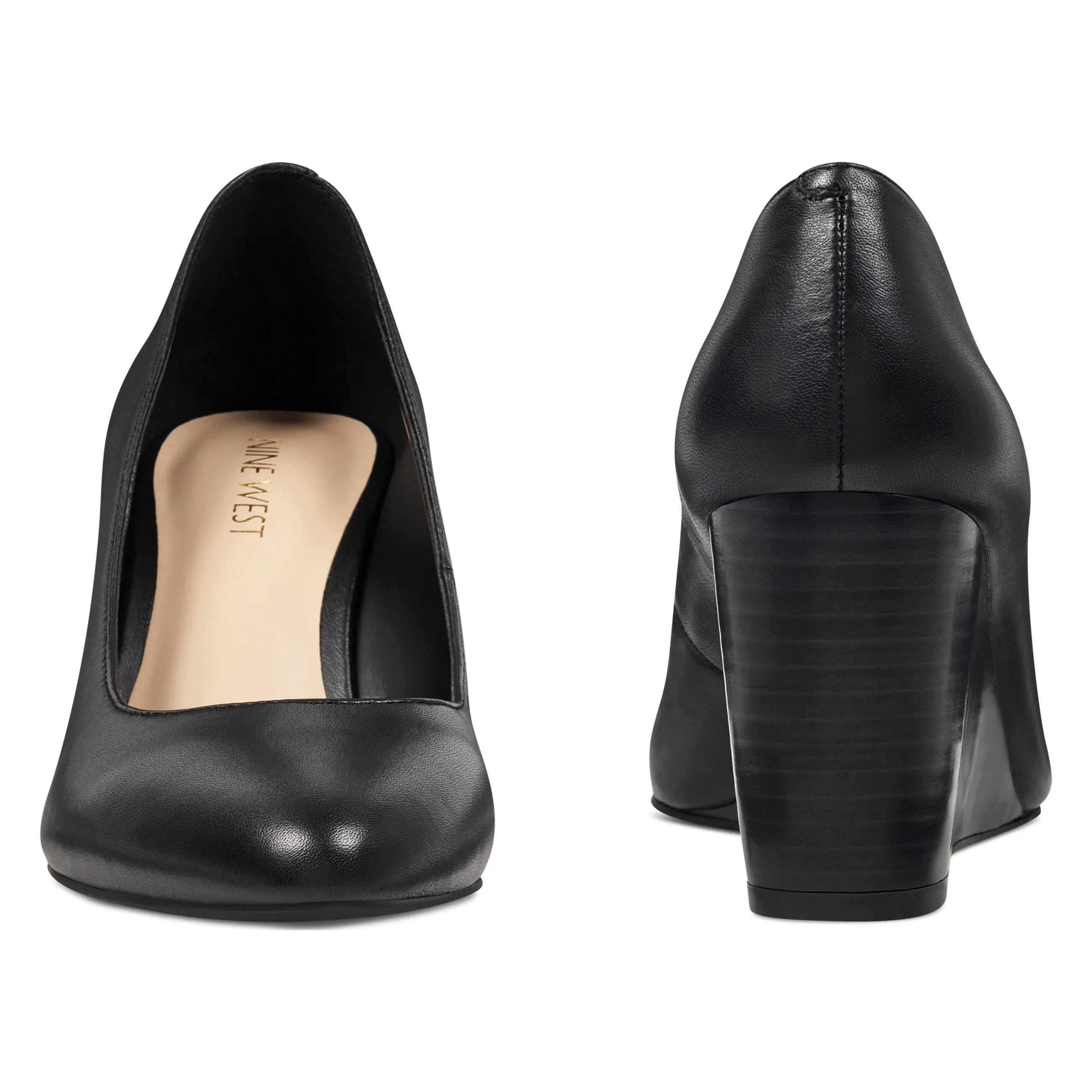 Jazzin Almond Toe Wedges