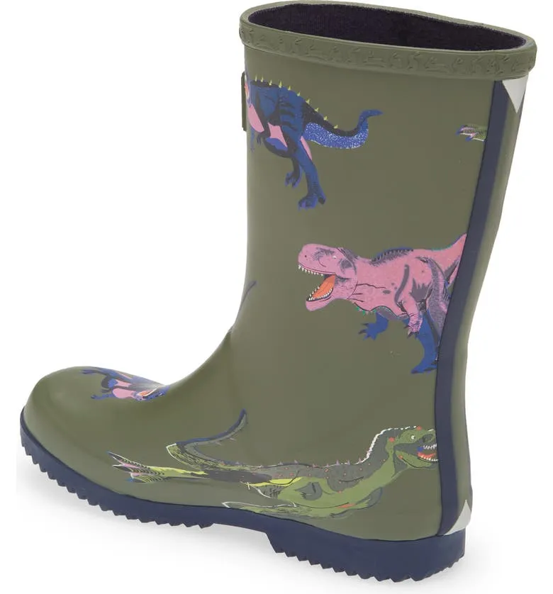 Joules Flexible Printed Welly JNR Roll Up
