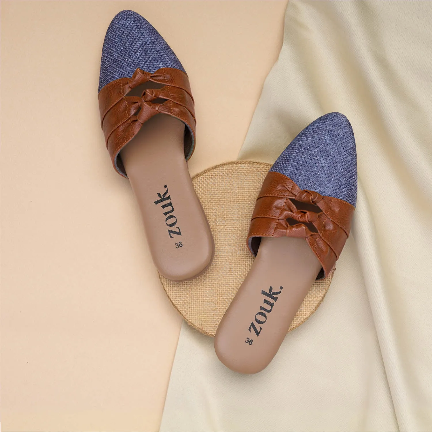 Kochi Marine Knotted Mules