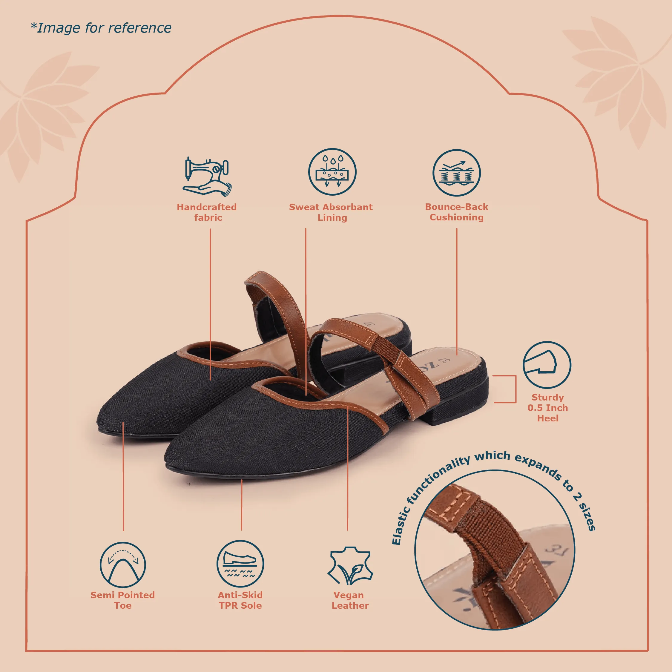 Leh Abstract Flexifit Mule