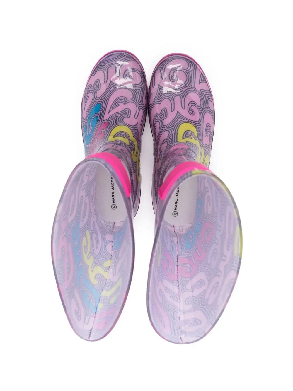 Logo rain boots