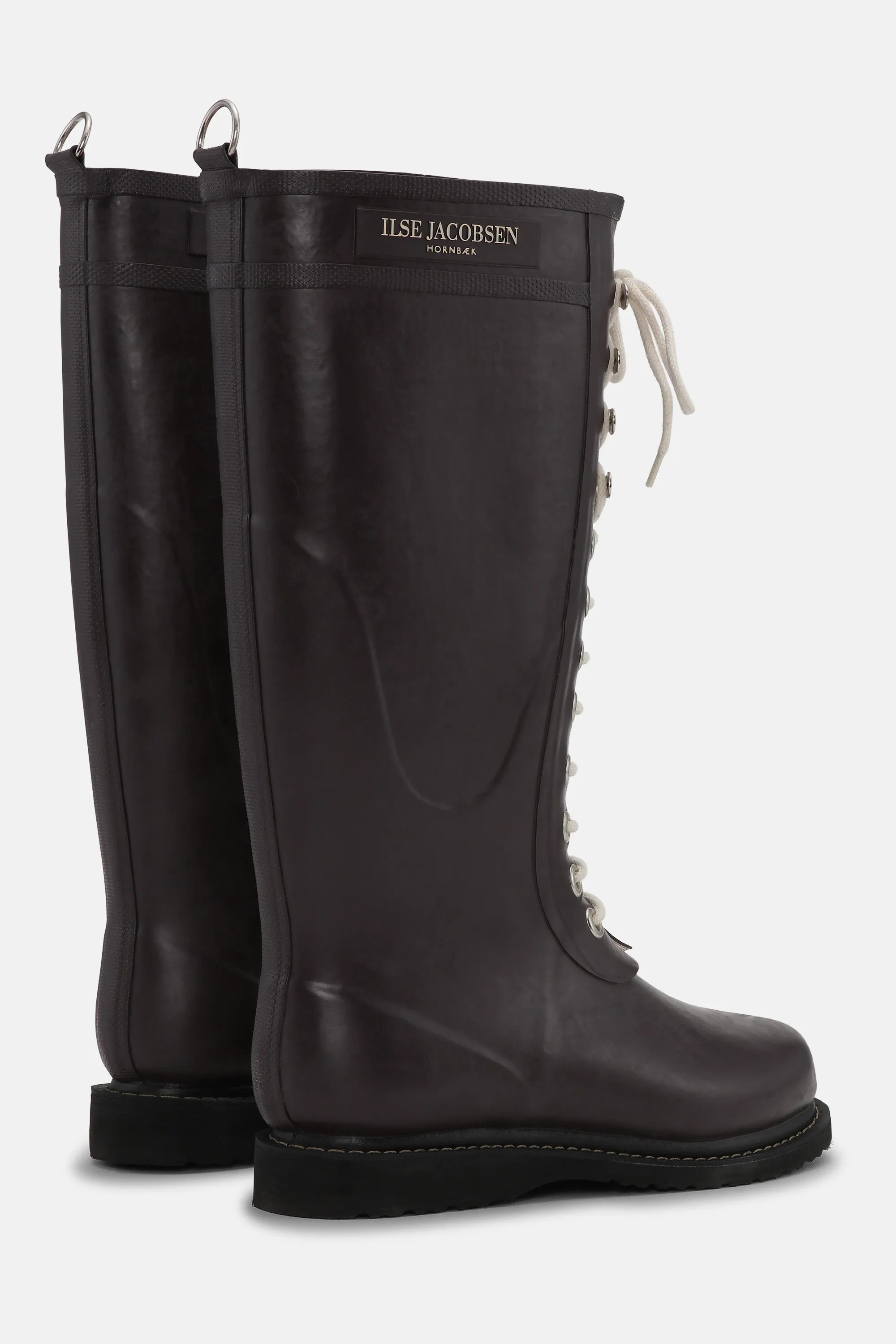 Long Rubber Boots - Ganache
