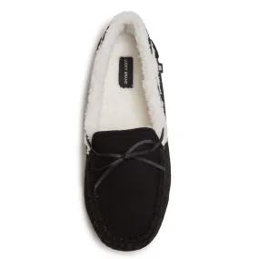 Lucky Brand Mens Faux Wool Cozy Lined Moccasin Slippers