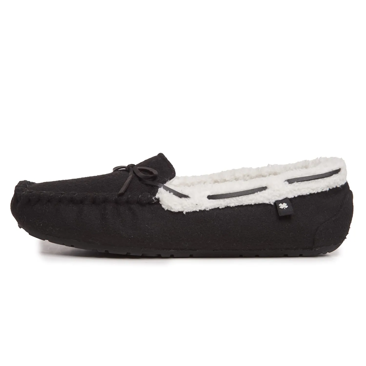 Lucky Brand Mens Faux Wool Cozy Lined Moccasin Slippers