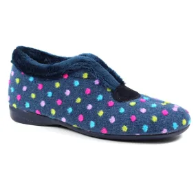 Lunar Women's KLZ065 Tennessee Full Slippers Blue