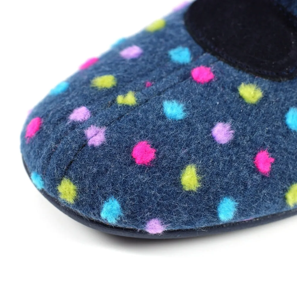 Lunar Women's KLZ065 Tennessee Full Slippers Blue