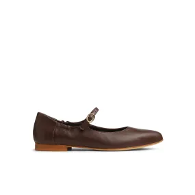 Melia Flexlite Flats Chocolate
