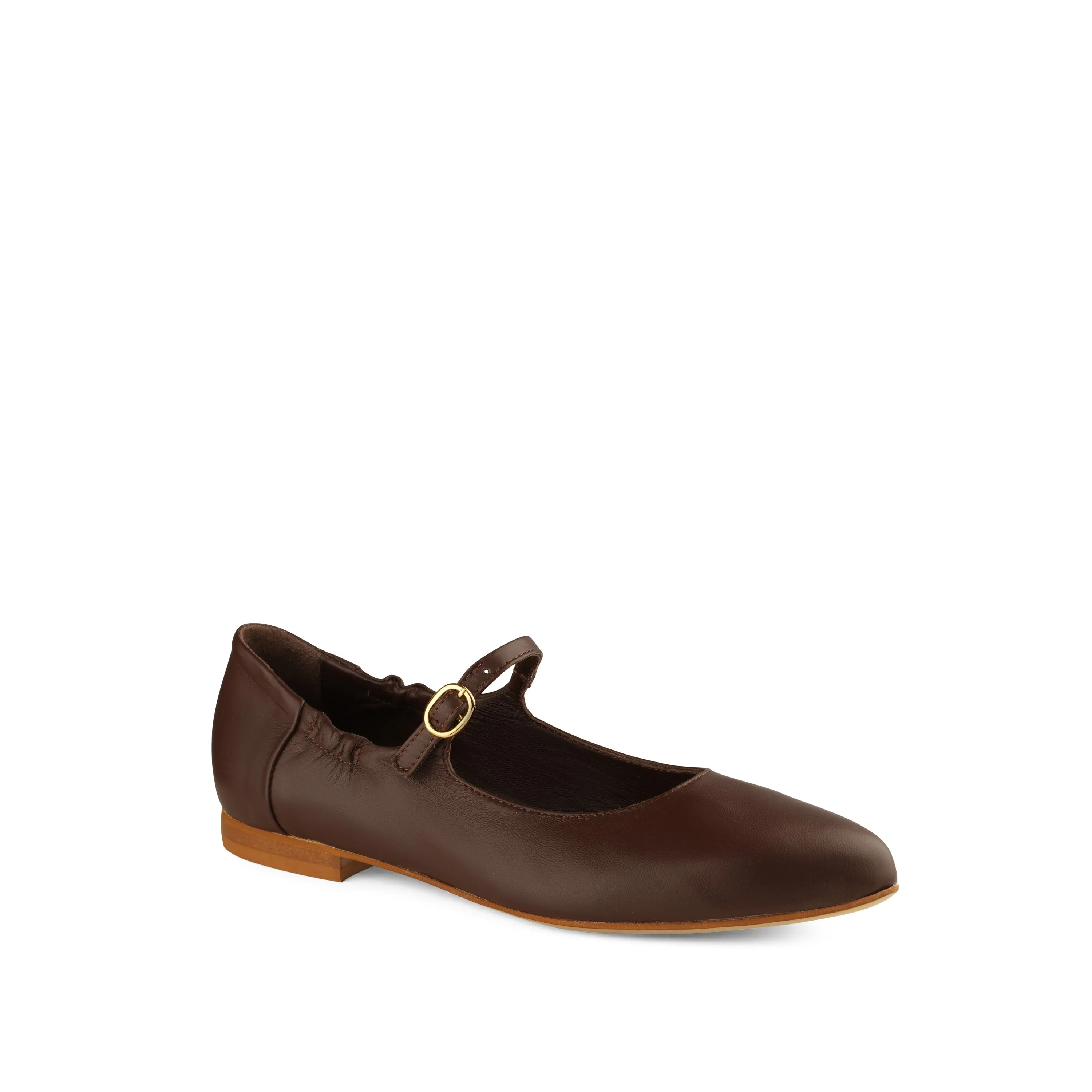 Melia Flexlite Flats Chocolate