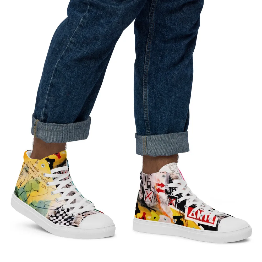 Men’s BuzzArts  Anti 20XX high top canvas shoes 13