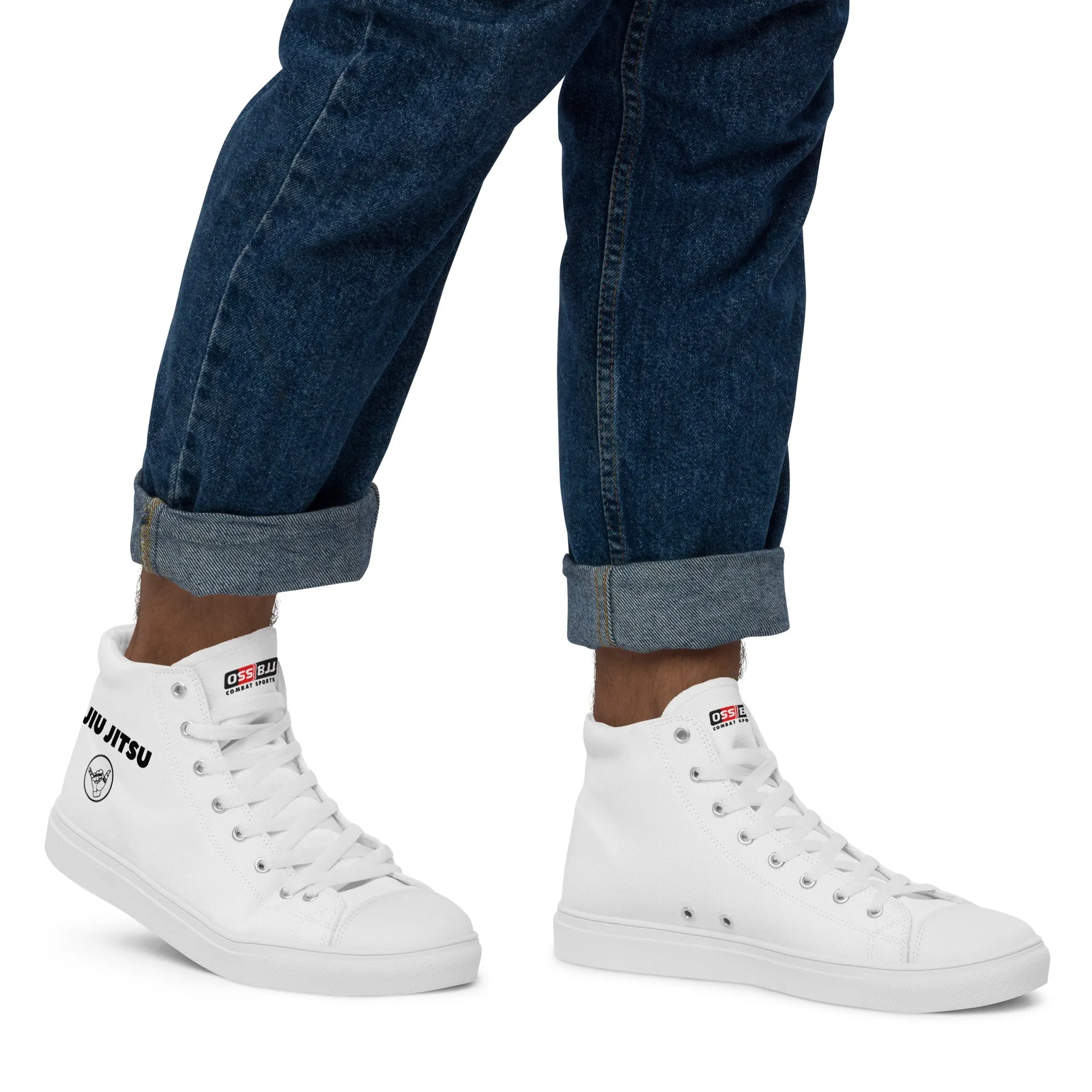 Men’s high top canvas shoes - Jiu Jitsu