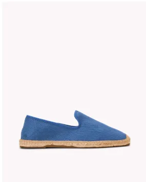 Mens_Espadrilles_The Smoking_Herringbone Colors_Blue - Tonal