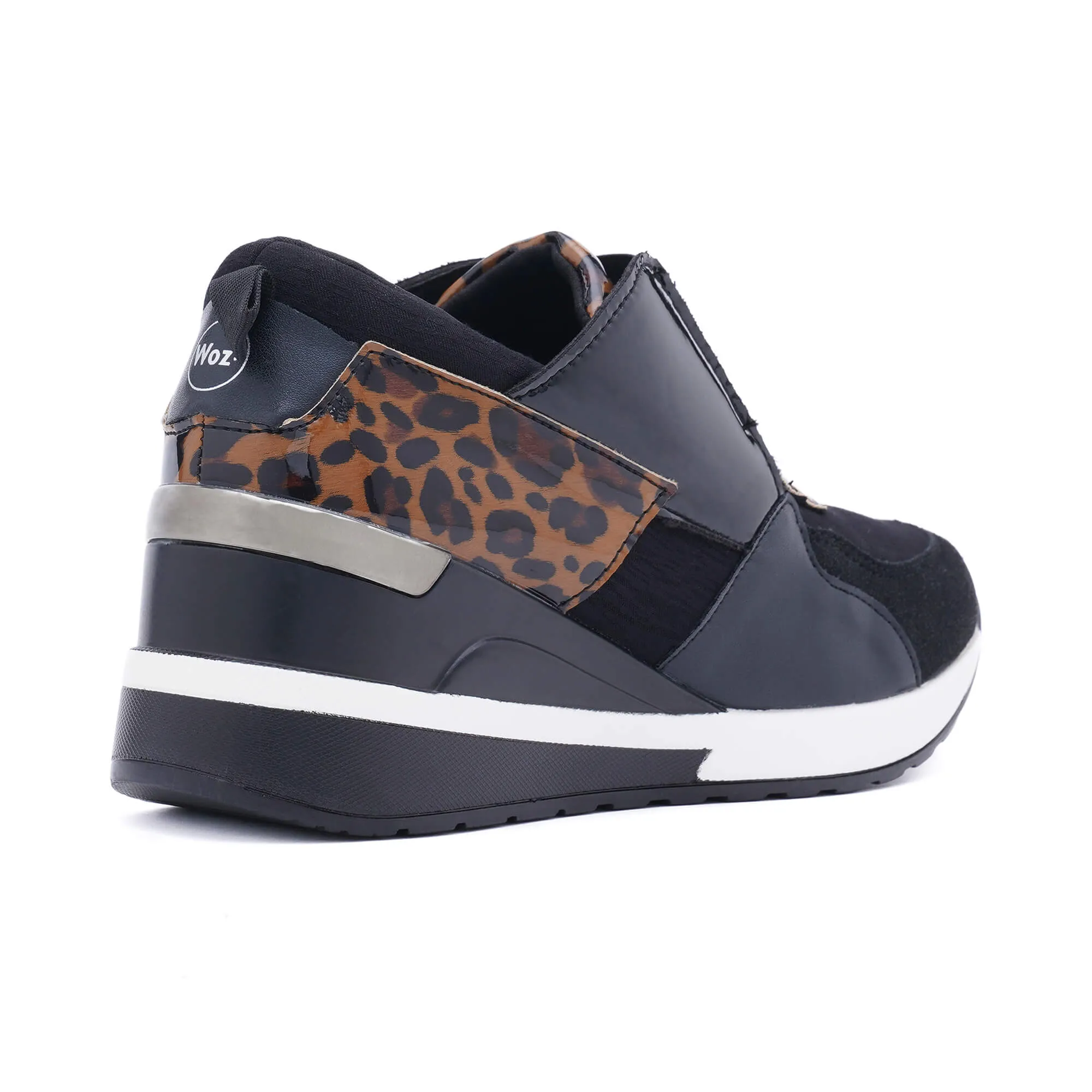 Messina Black Brown Sneakers