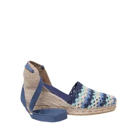 Multicolored Cotton Blend Espadrilles For Women - Georgina