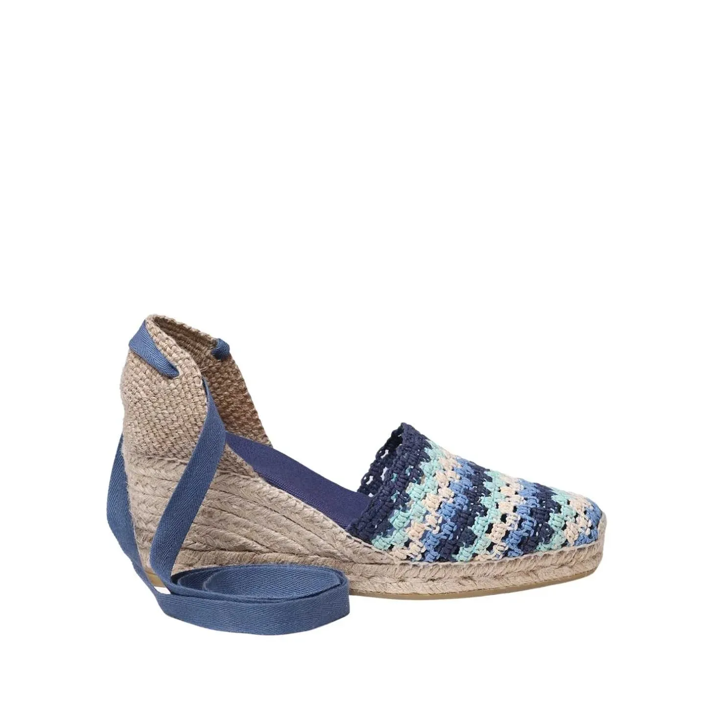 Multicolored Cotton Blend Espadrilles For Women - Georgina