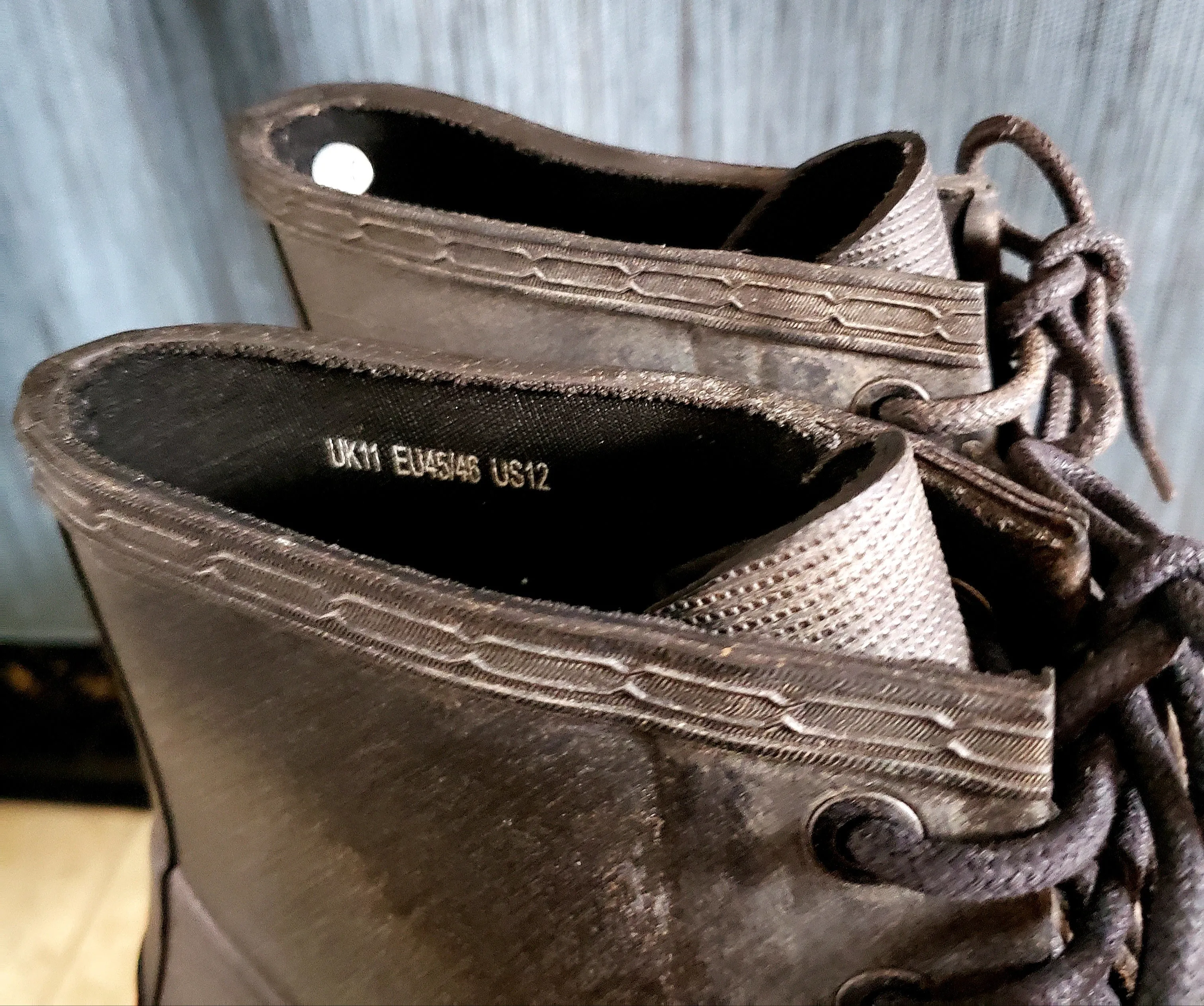 Original Hunter Lace Up Wellies Mens 12, SOLD